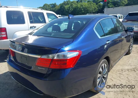 2015 Honda Accord Hybrid Touring from USA, damaged, VIN 1HGCR6F73FA014618